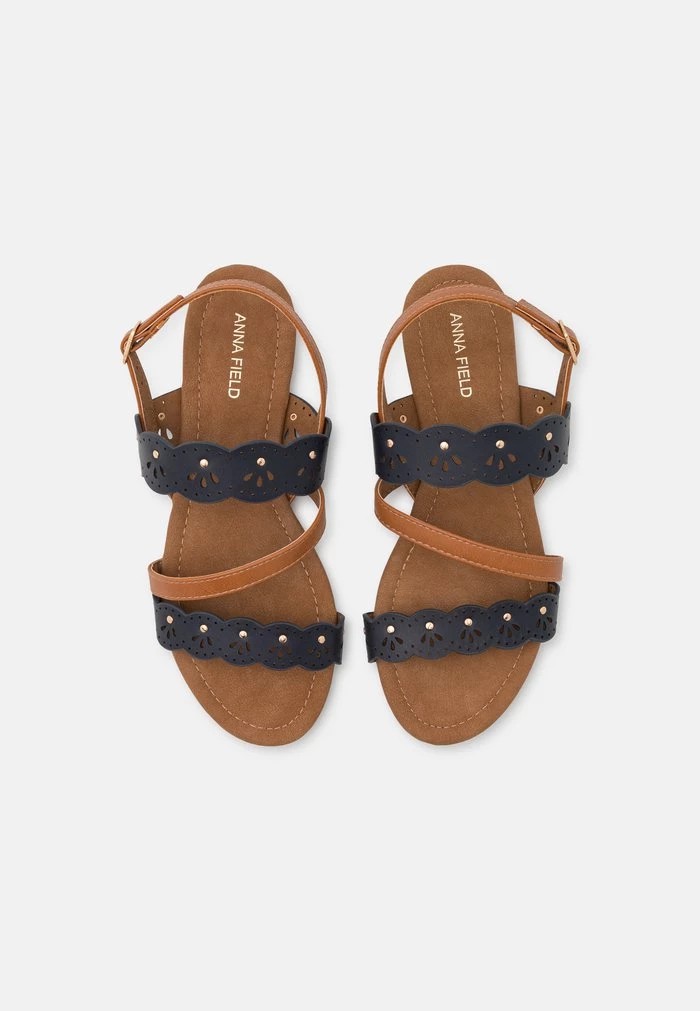 Sandale ANNA FIELD Anna Field Sandals Bleu Marine Femme | KHM-0067865